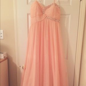 Blondie Nites Pink Prom Dress