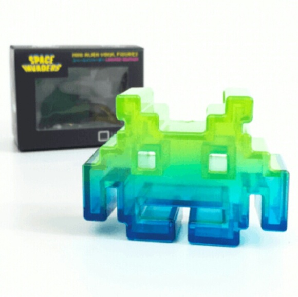 Exclusive space invaders vinyl figure
