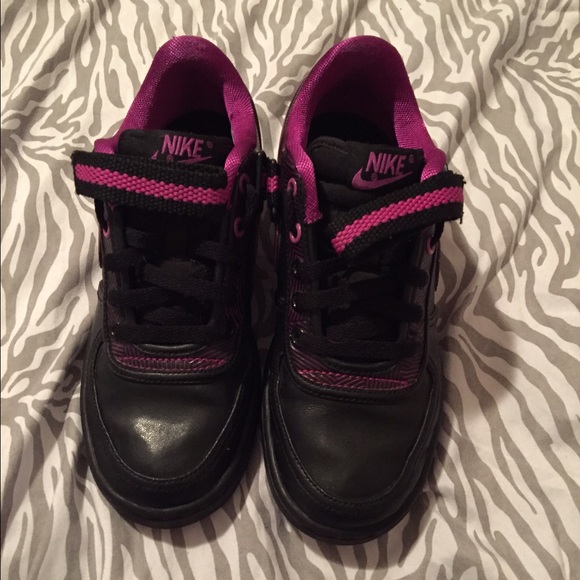 Size 8 purple & black Nikes