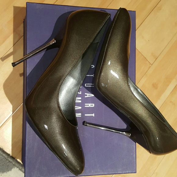 Stuart Weitzman Dagger iron quasar heel - Picture 4 of 4