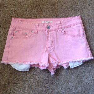 Pink shorts