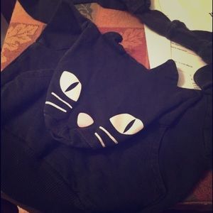 🐱Sweatshirt cat purse👛