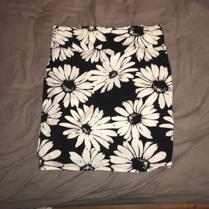 New Floral miniskirt