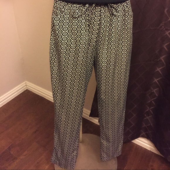 W118 Walter Baker Print Drawstring Pants - Picture 2 of 4