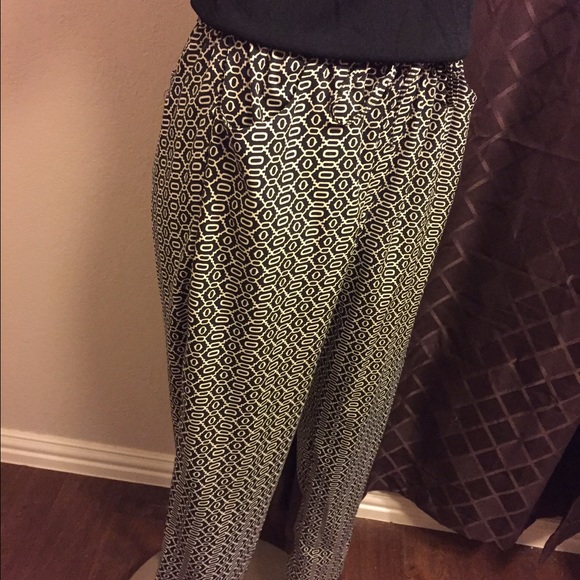 W118 Walter Baker Print Drawstring Pants - Picture 3 of 4