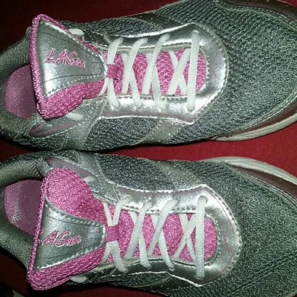 L A Gear walk n tone tennis