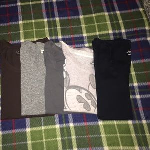 Seven T-shirts bundle