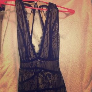 Beautiful timeless lace Bebe dress, A girl's Must!