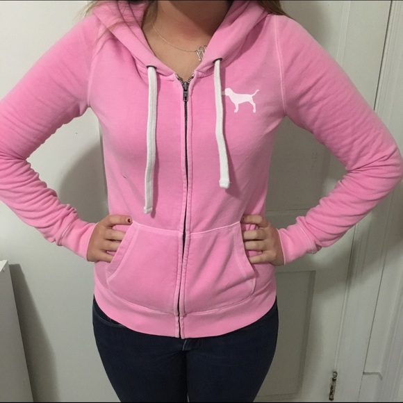 Hot Pink Full Zip PINK Jacket