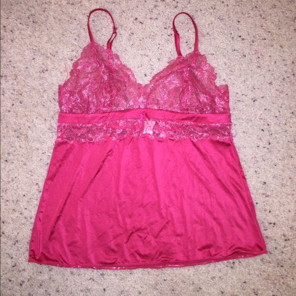 Victoria secret sleep lace top size L