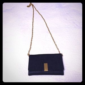 Zac Posen "Hayden" Saffiano Leather Crossbody Bag