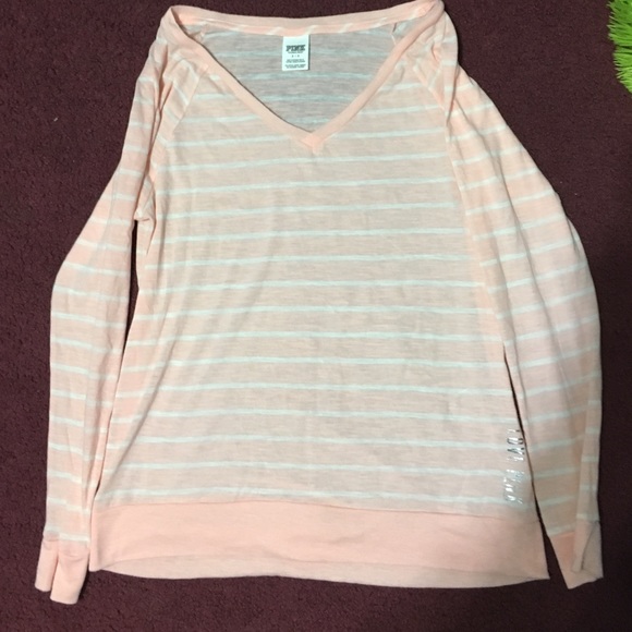 Pink long sleeve t shirt
