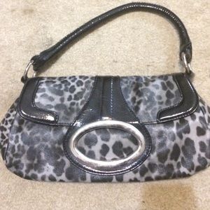 Leopard print purse