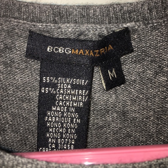 BCBG Maxazria cashmere vest sweater - Picture 2 of 3