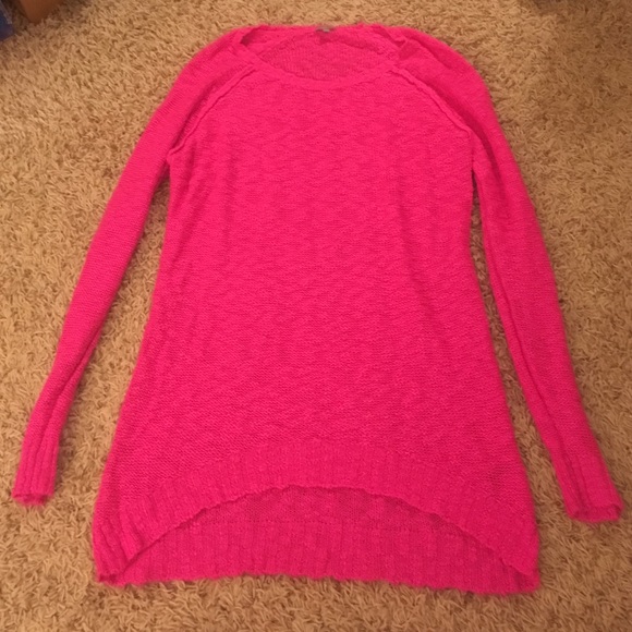 Pink sweater