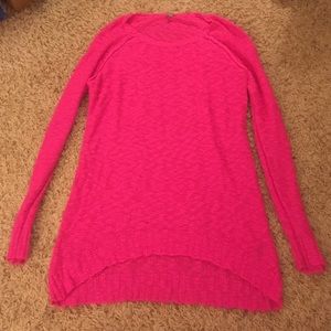 Pink sweater