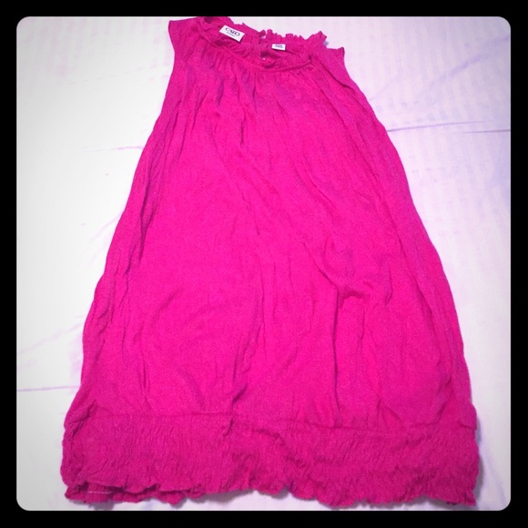 Pink tank top