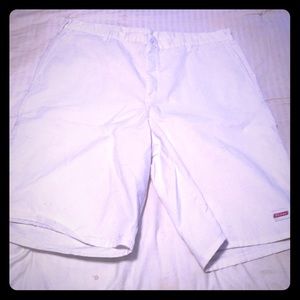 White dickies shorts (mens)