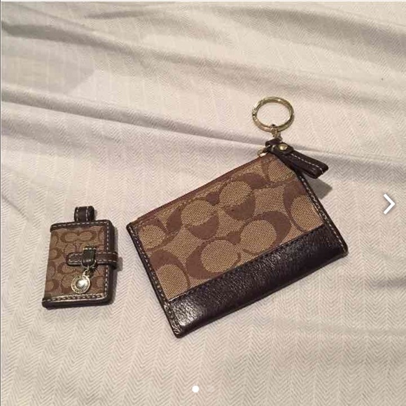 Coach Coin Purse and keychain