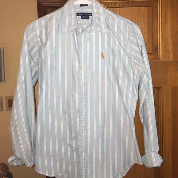 Ralph Lauren Slim Fit button down🏇🏼💕