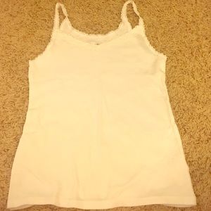 White tank top