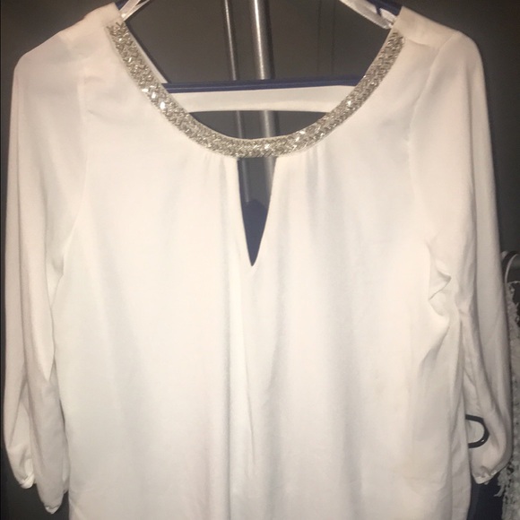 Ivory " let's see the ring" dress.
