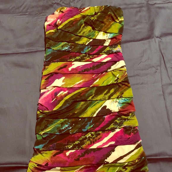 Colorful Tube Dress #PerfectForSpring - Picture 1 of 1