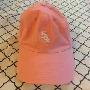 Chicago White Sox pink baseball cap