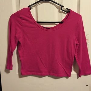 ❌DONATED❌3/4 sleeve crop top
