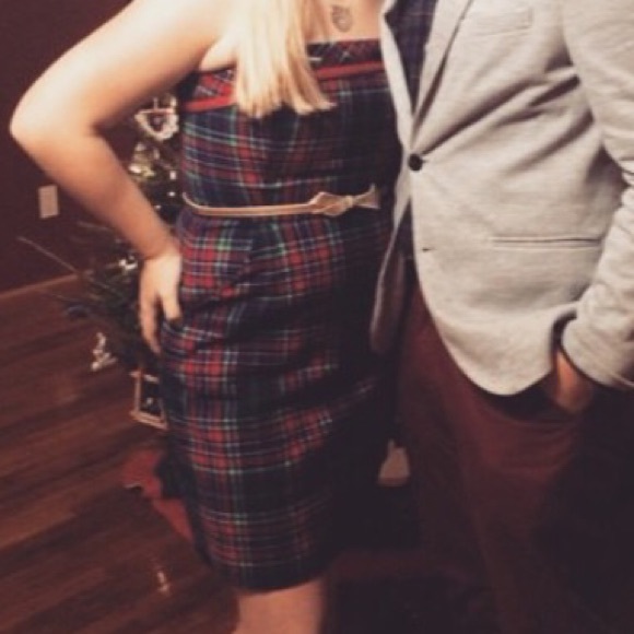 Vineyard vines tartan dress