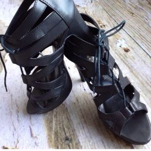 Chinese Laundry lace up heels