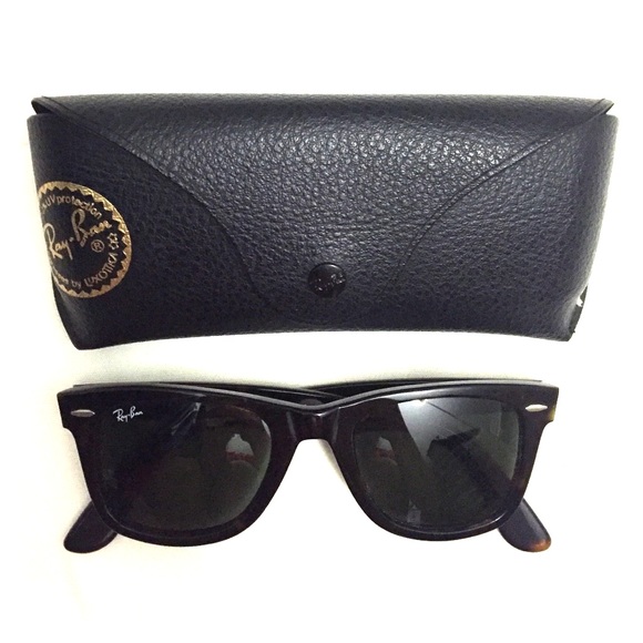 Ray ban leopard wayfarer sunglasses
