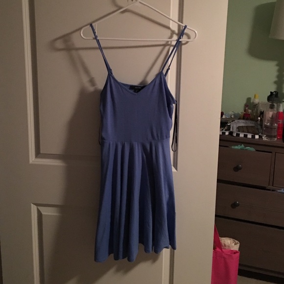 Blue skater dress from Forever 21
