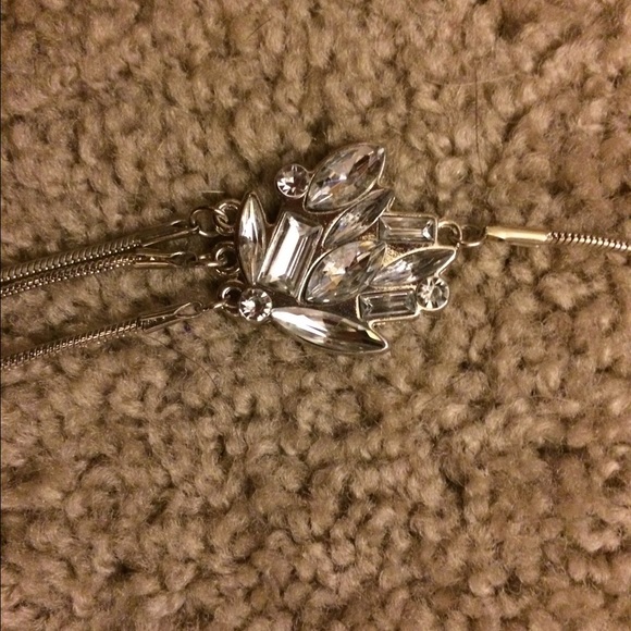 Prabal Gurung Triple Strand Crystal Necklace - Picture 2 of 4