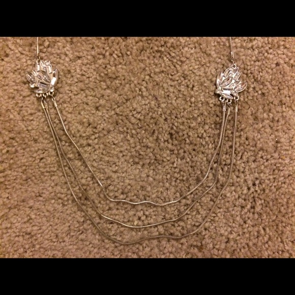 Prabal Gurung Triple Strand Crystal Necklace - Picture 3 of 4