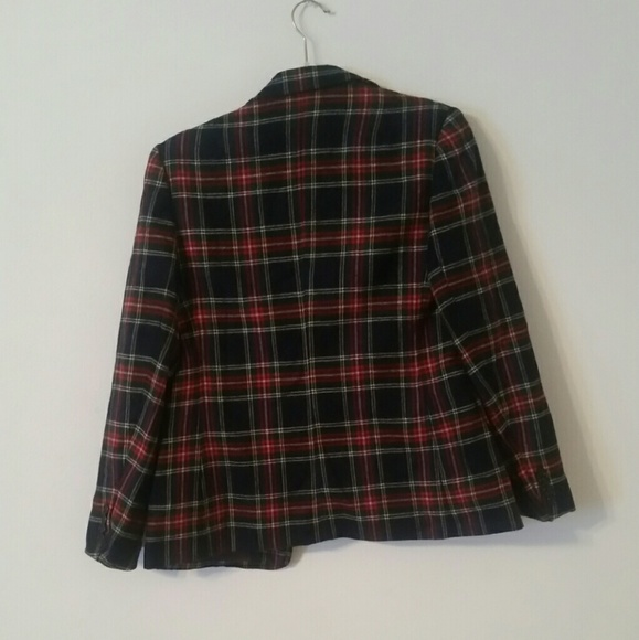 Amazing Vintage never worn plaid blazer - Picture 2 of 4