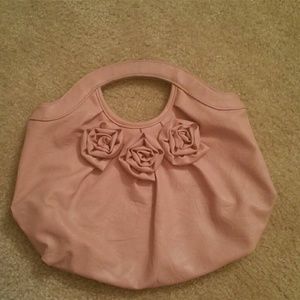 Pink Flower Clutch Purse