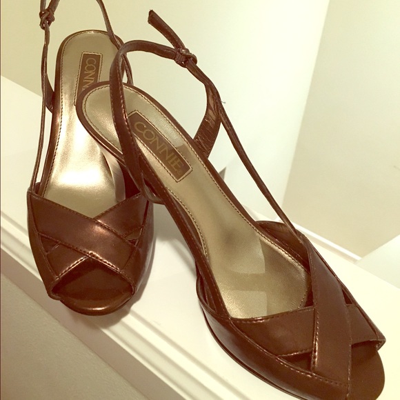 Brown "Connie" Sandals