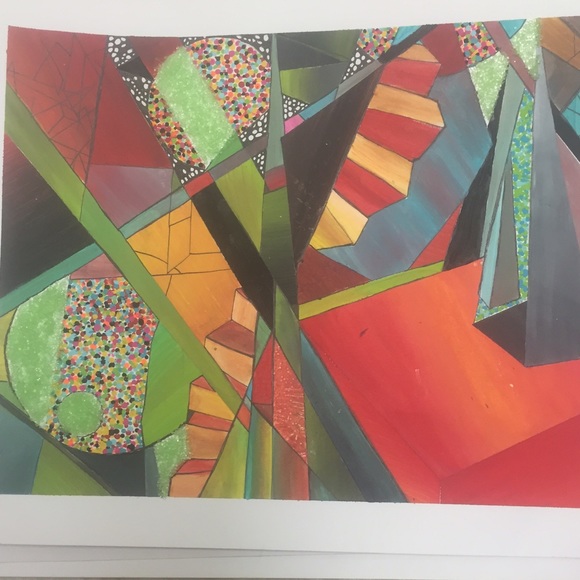 BEAUTIFUL ABSTRACT PAINTING! - Picture 2 of 3