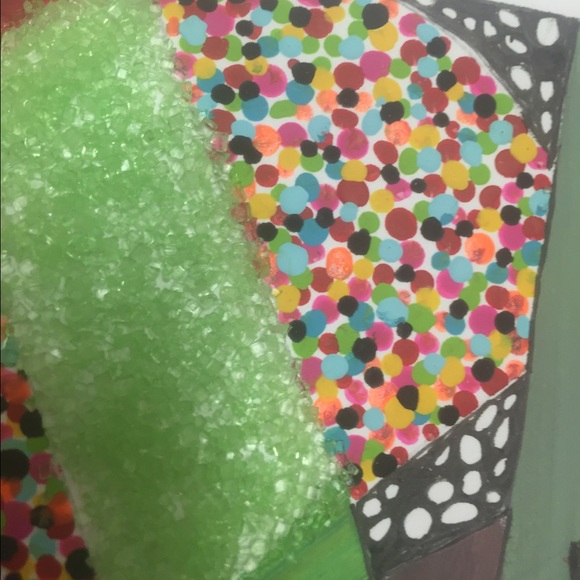 BEAUTIFUL ABSTRACT PAINTING! - Picture 3 of 3