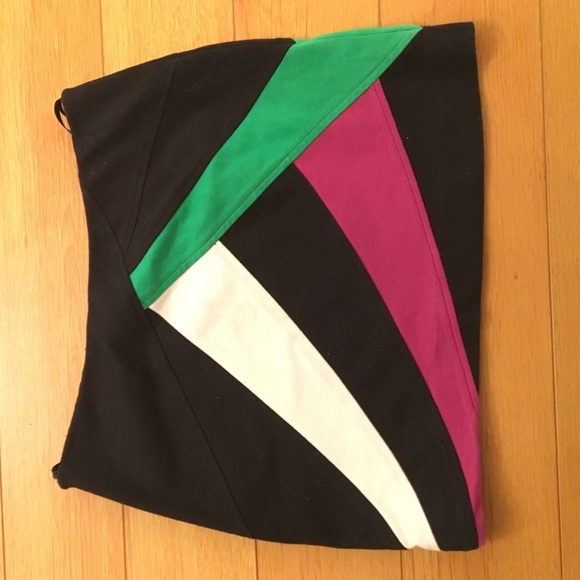 La Rok color block mini skirt - Picture 2 of 4