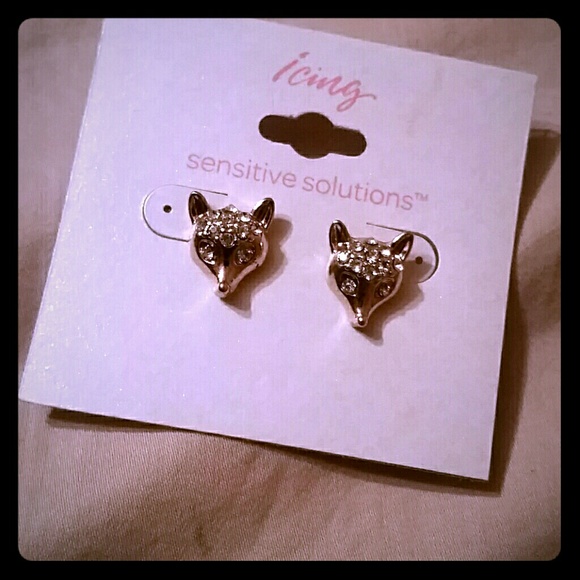 Fox earrings