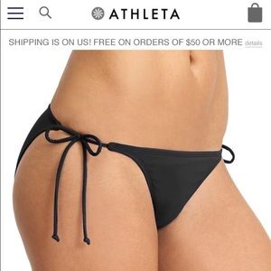 Athleta Solid String Bottoms