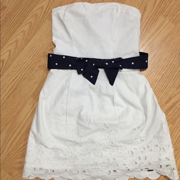 Hollister Co white mini sundress