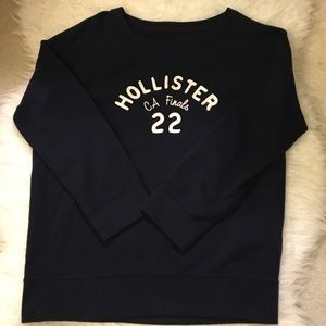 Navy Blue Hollister Sweater