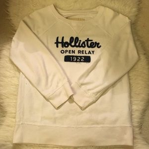 White Hollister Sweater