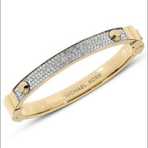 Michael Kors Pave Bangle Gold
