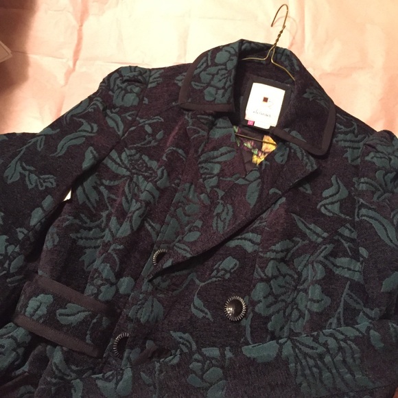 Elevenses Emerald Isle Brocade Coat