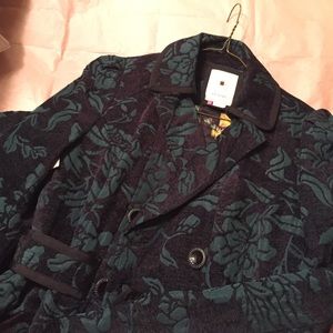 Elevenses Emerald Isle Brocade Coat