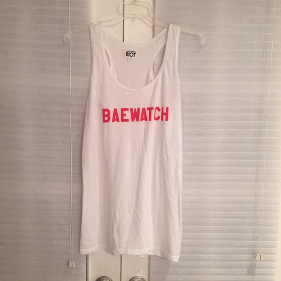 Fitted Baewatch Nordstrom tank top